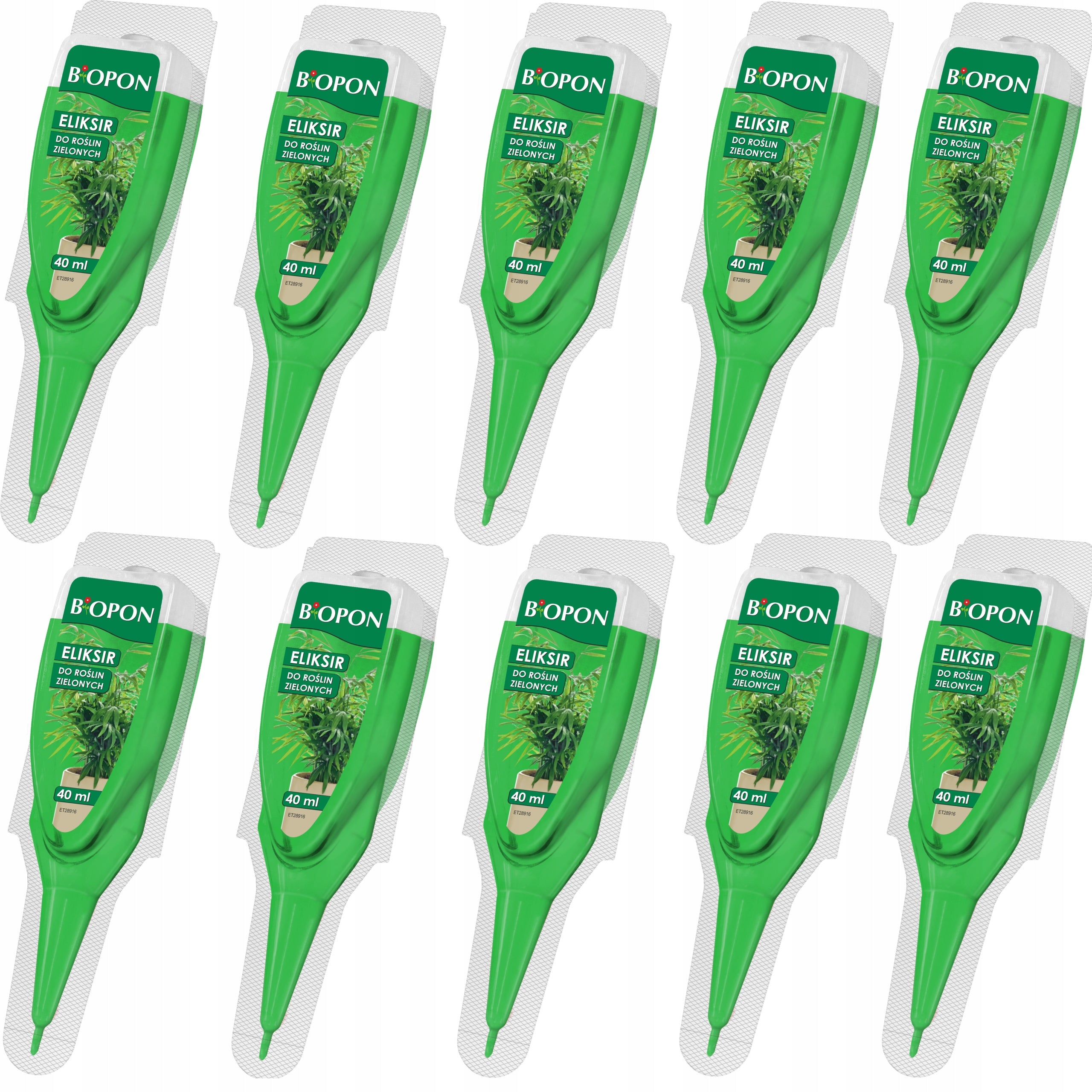 BOPON Fertilizer conditioner elixir for green plants Biopon 40 ml - 10 pieces
