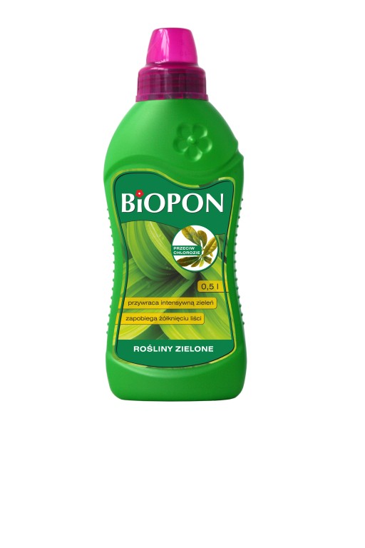 BOPON Fertilizer for green plants against chlorosis in liquid 0,5 l Biopon Manufacturer code 1215