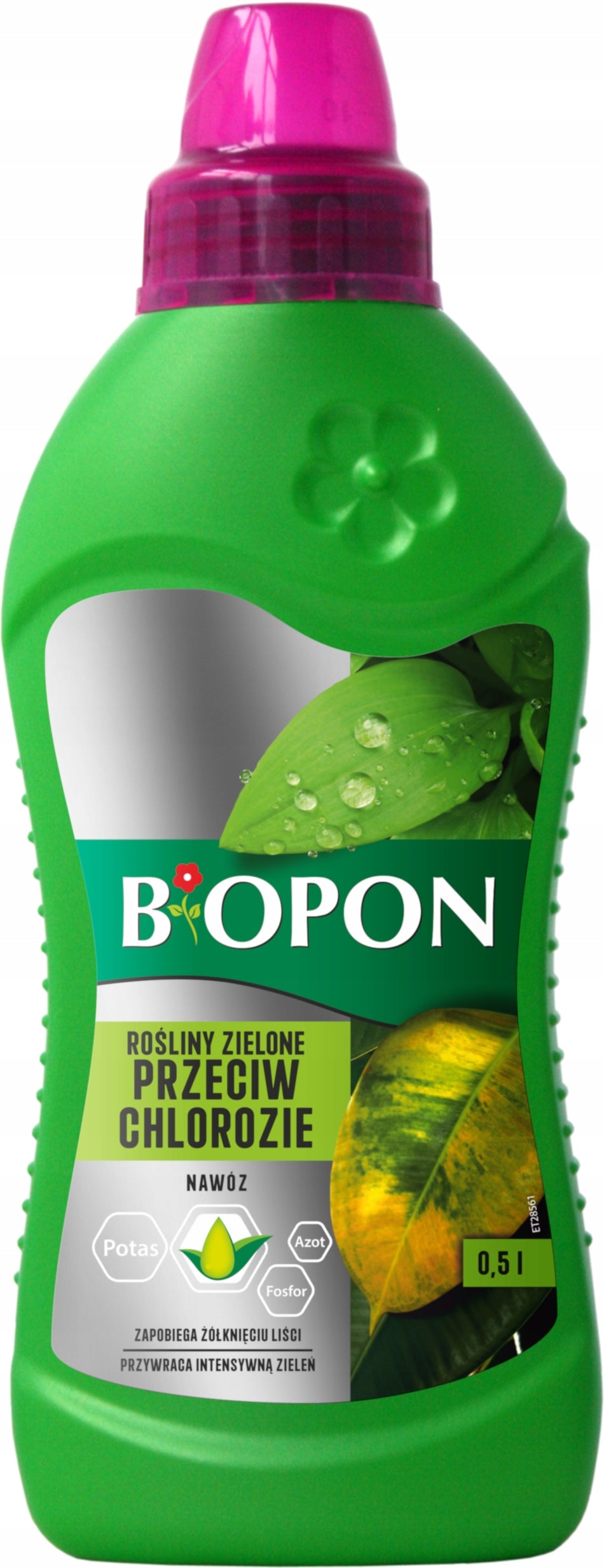 BOPON Fertilizer for green plants against chlorosis in liquid 0,5 l Biopon
