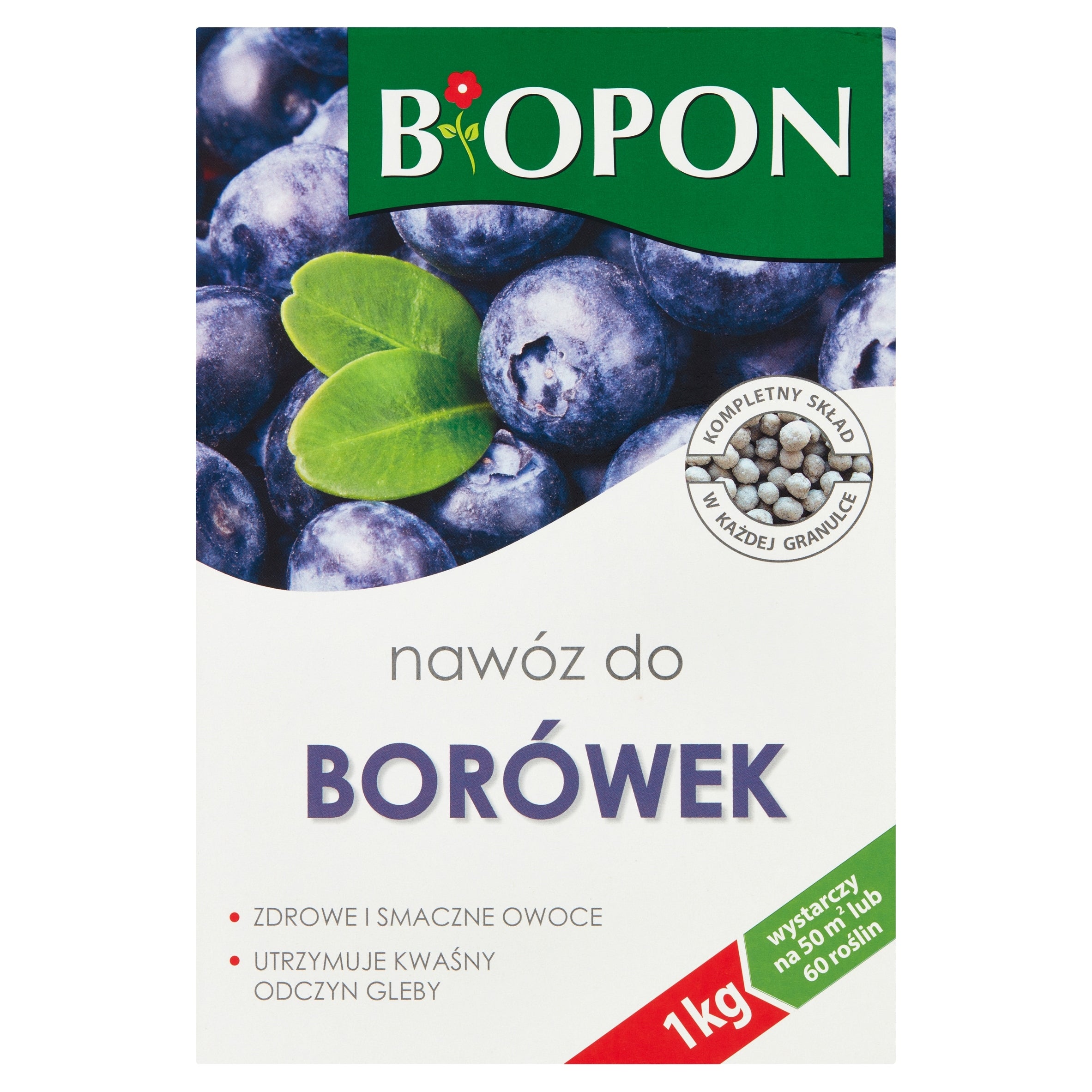 BOPON Granulated fertilizer for blueberries Biopon 1 kg Manufacturer Bros