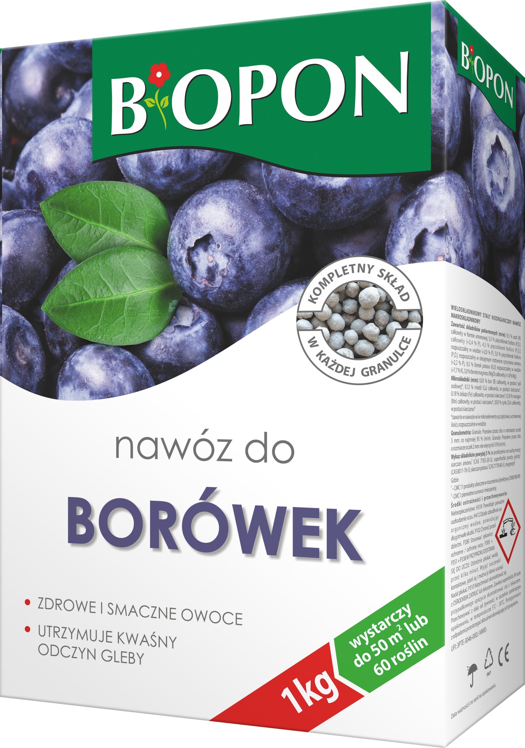 BOPON Granulated fertilizer for blueberries Biopon 1 kg