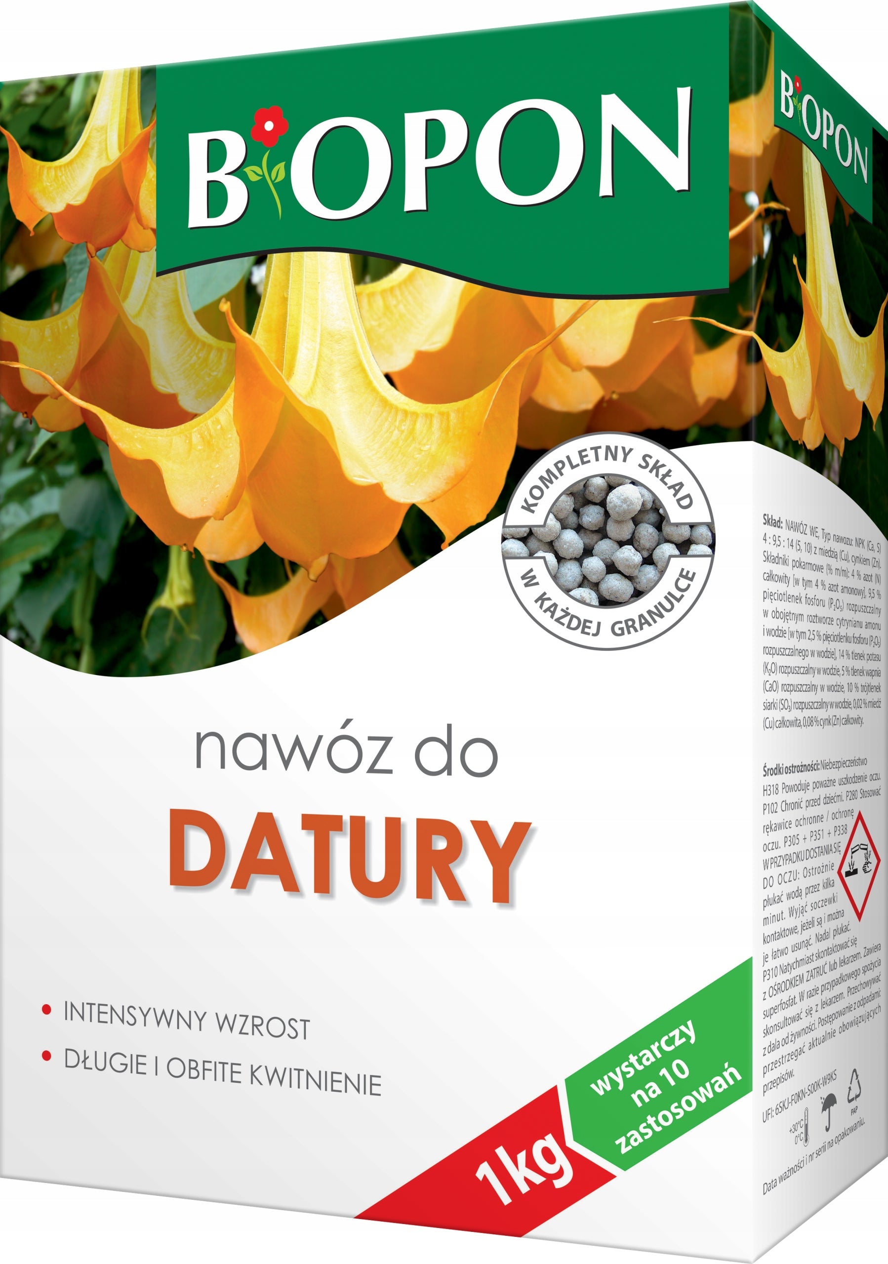 BOPON Granulated fertilizer for datura, Biopon 1 kg