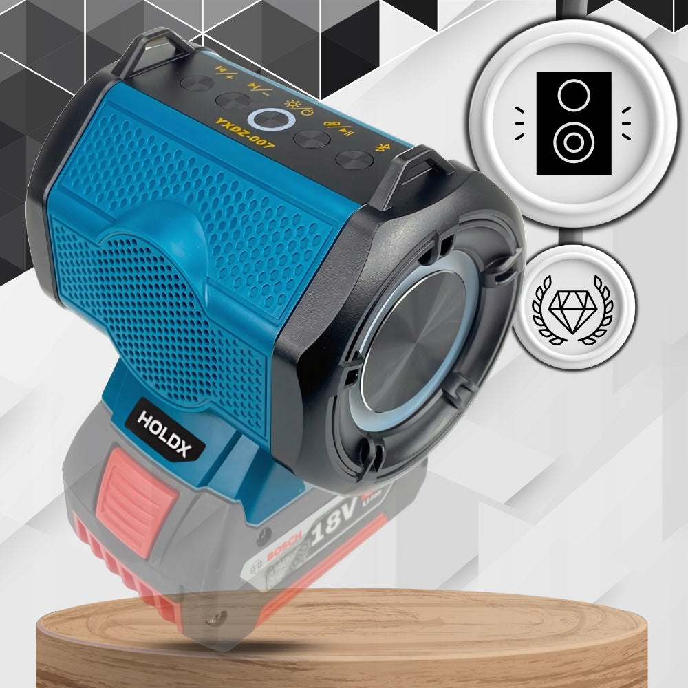 BOSCH 18V PORTABLE BATTERY BLUETOOTH SPEAKER FOR BUILDING BATTERY Packaging status original