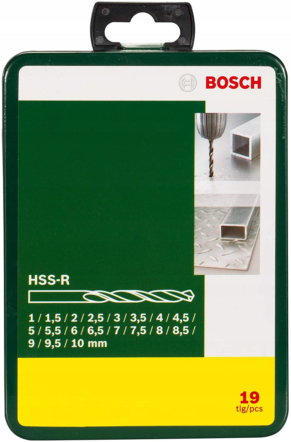 BOSCH DRILL BIT SET FOR METAL HSS-R 19 PIECES Brand Bosch