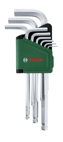 BOSCH SET OF 9 ALLEN KEYS Manufacturer code 1600A02BX9