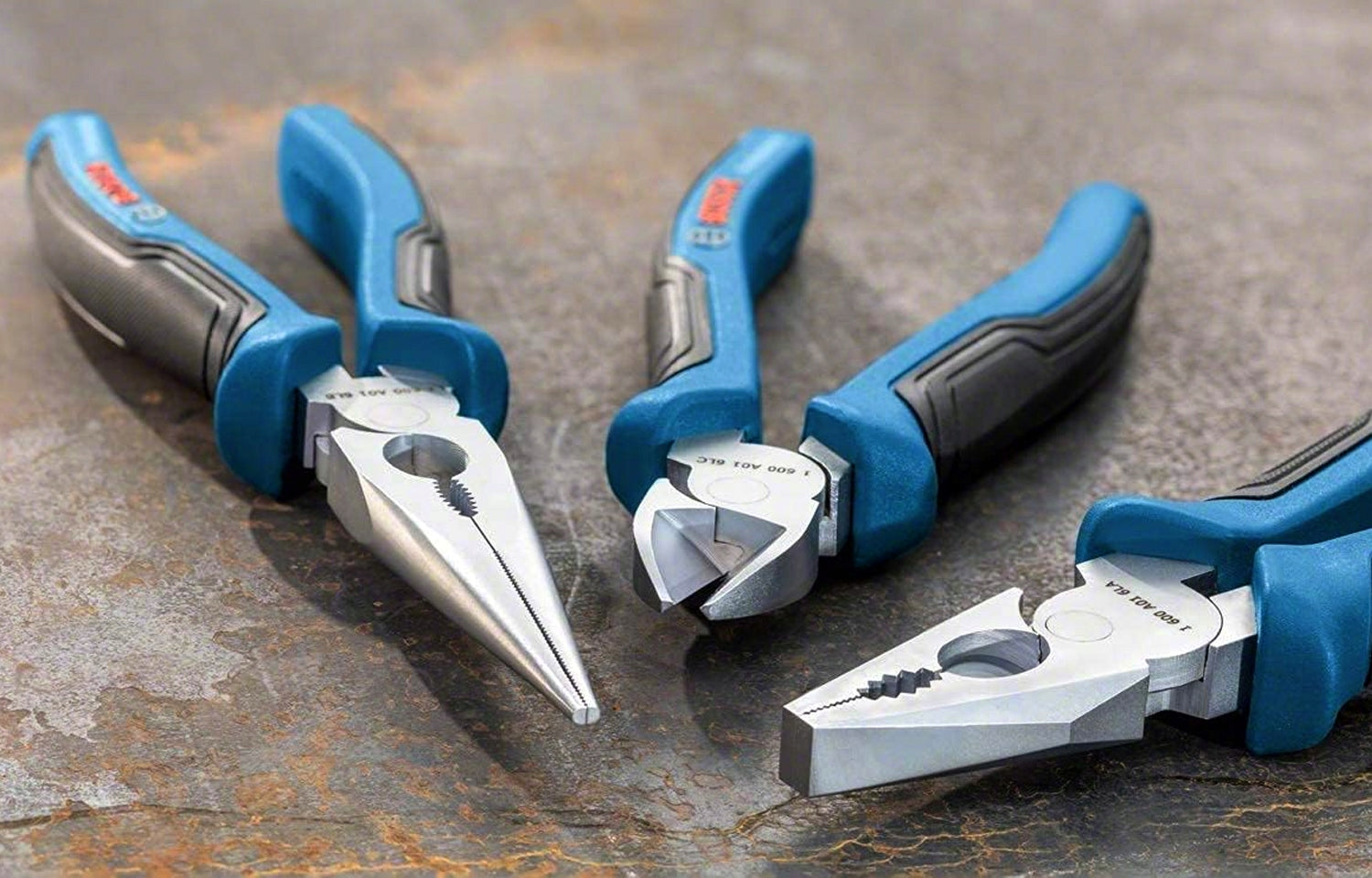 BOSCH STRAIGHT PLIERS WITH TAPERED ENDS 20CM Manufacturer code 1600A01TH8