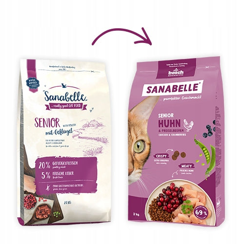 BOSCH Sanabelle senior poultry 2 kg