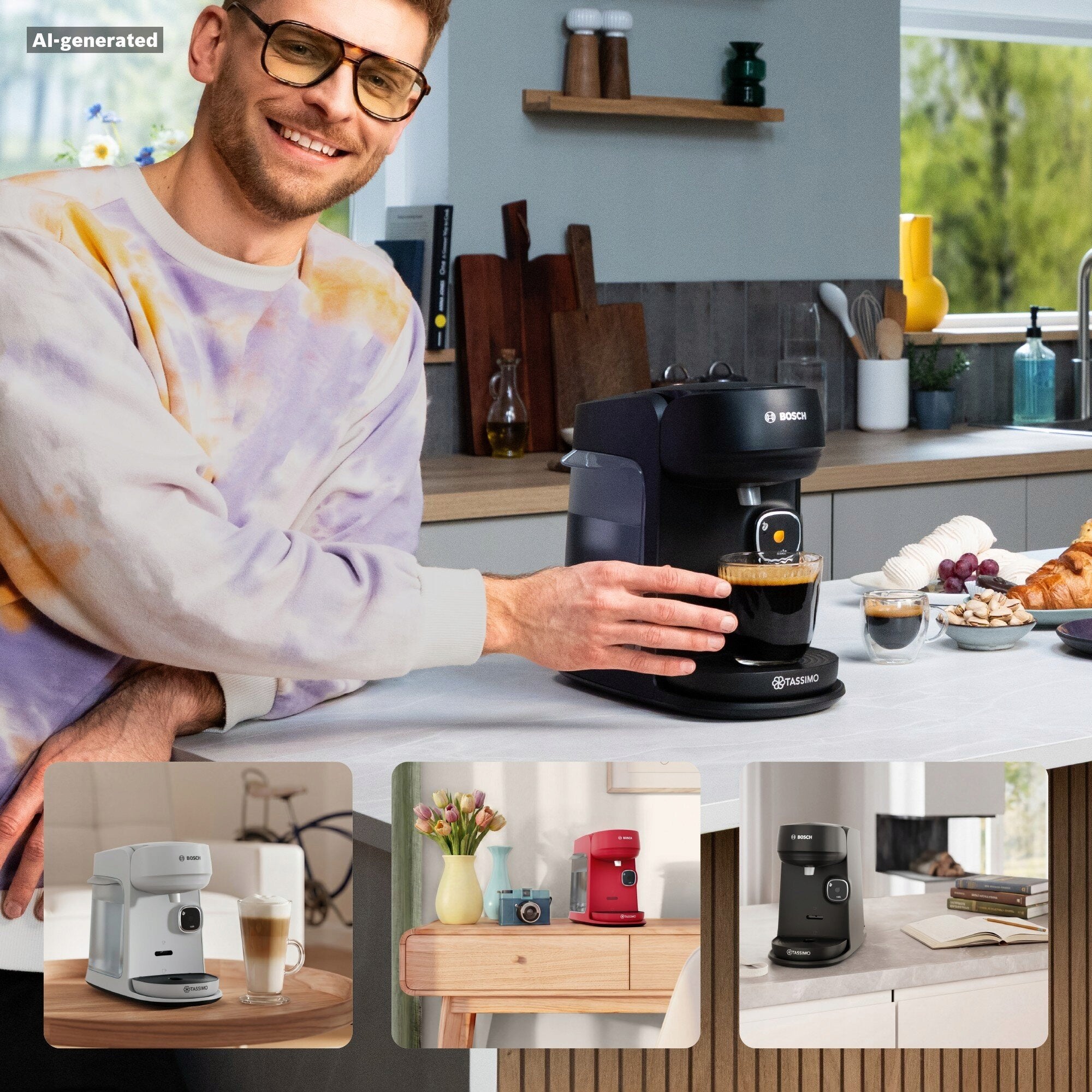 BOSCH TASSIMO HARMONY TAS172B (BLACK) Brand Bosch