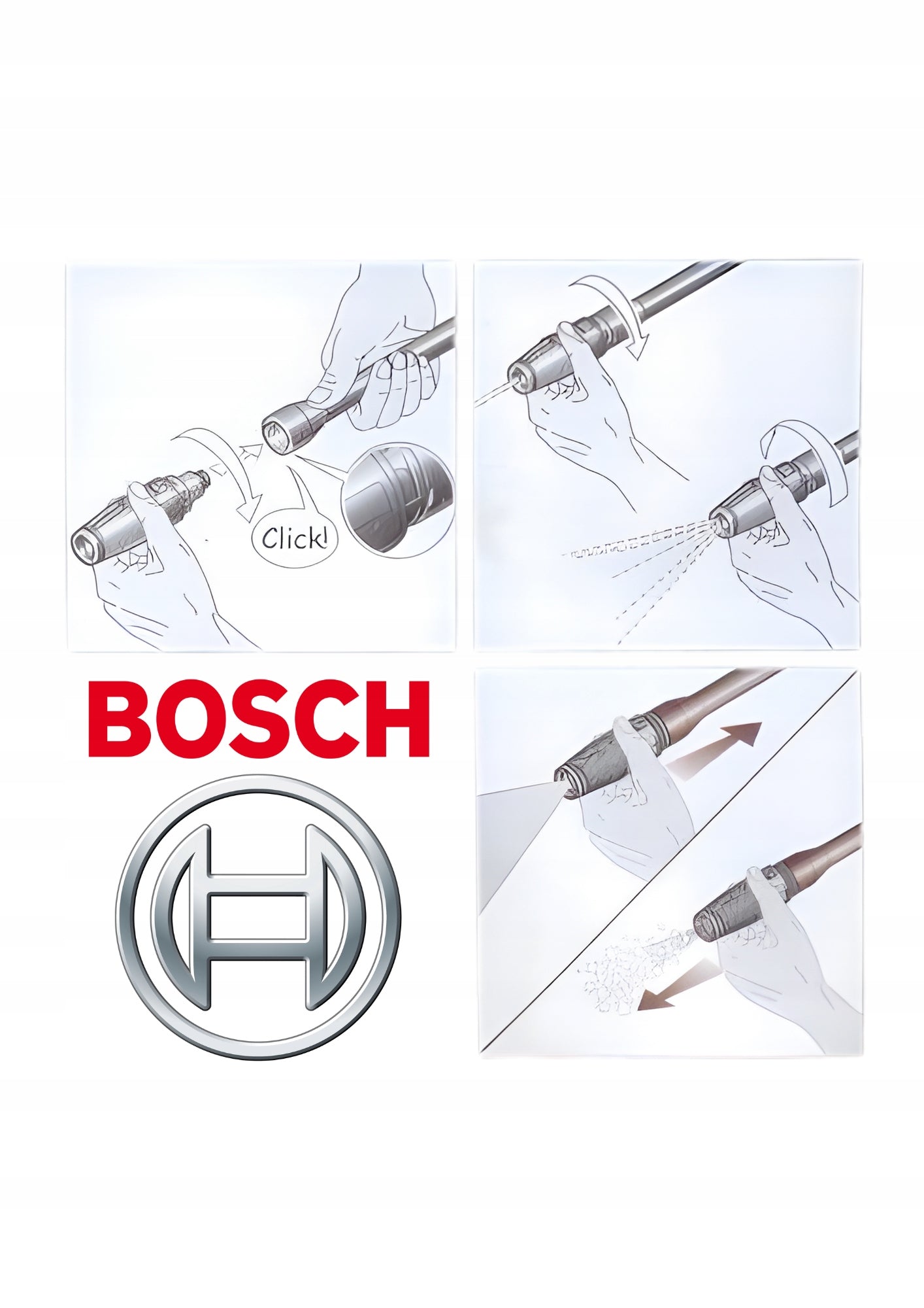 BOSCH Vario Jet-Fan F016800129 nozzle for Aquatak washers EAN (GTIN) 3165140272643