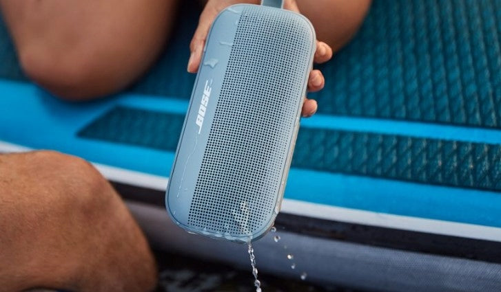 BOSE Soundlink Flex Portable Speaker BLUETOOTH USB MICROPHONE, BLUE
