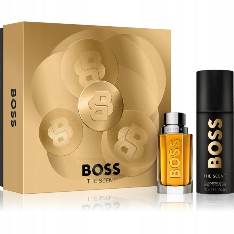 BOSS THE SCENT COSMETICS SET FOR MEN 50ml EDT + 150ml Deo