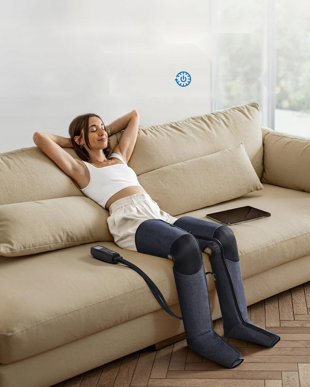 BOSTE DRAINAGE LEG LYMPHATIC MASSAGER FOR PRE-THERAPY Brand Renpho