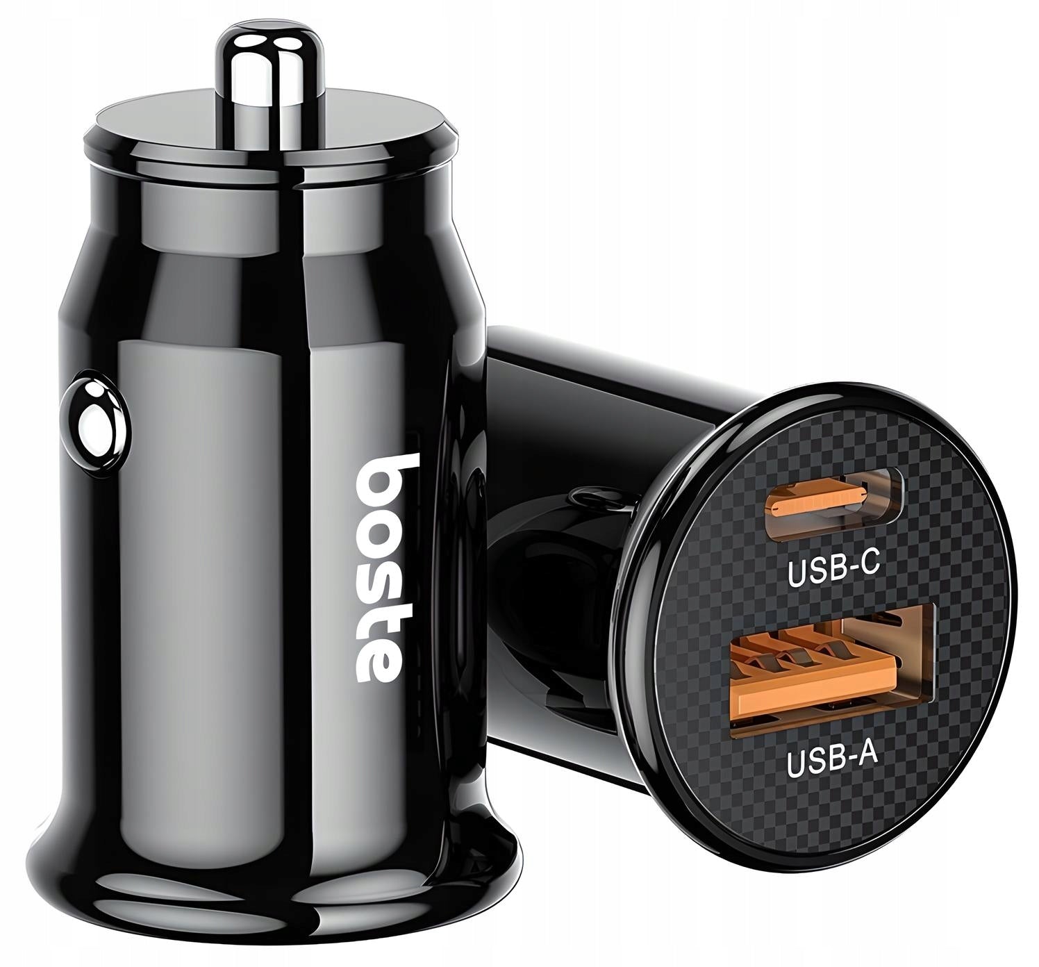 BOSTE FAST STRONG CAR CHARGER USB-A USB-C 45W UNIVERSAL QC PD