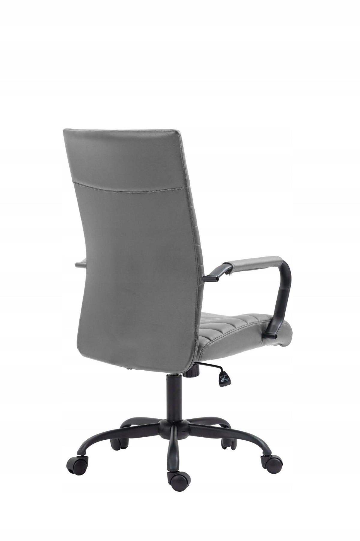 BOSTON Swivel Chair Grey Faux Leather for Office TILT Armrests Chair Manufacturer code FB14-FX