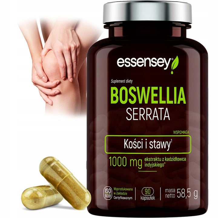 BOSWELLIA SERRATA 1000 MG FOR JOINTS BONES 90 VEGE KAPS BOSWELLIA Packaging status original
