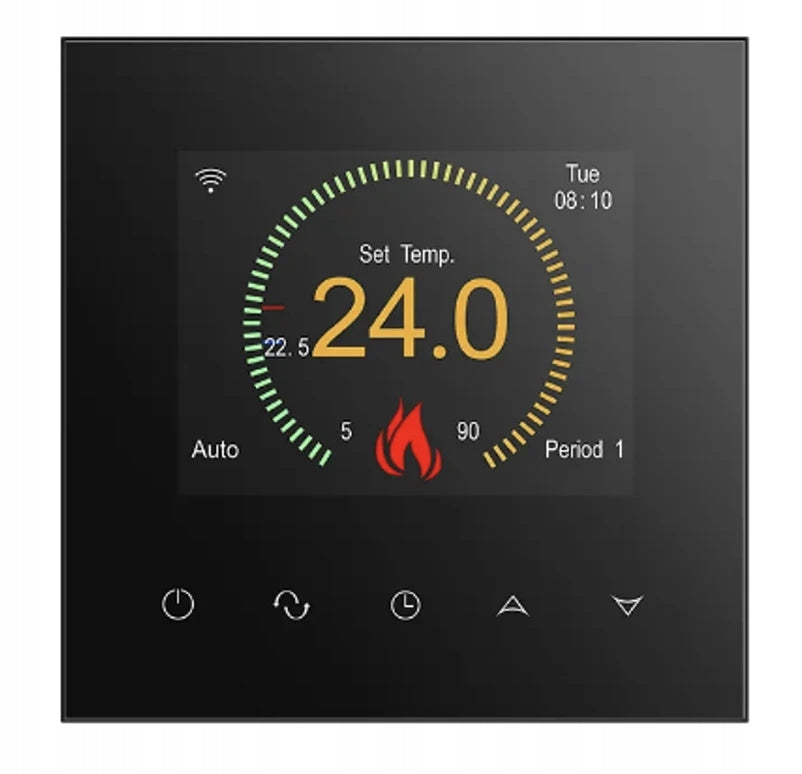 BOT Room thermostat WiFi Tuya RT3 16A black Packaging status original