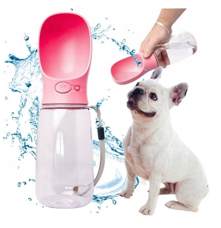 BOTTLE 2in1 Dog and Cat Container for WATER AND FOOD