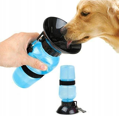 BOTTLE TRAVEL WATER BOTTLE DRINKER DOG BOWL HIT 0.5L
