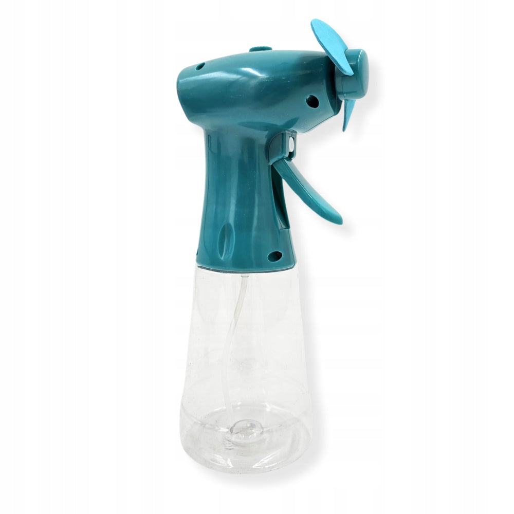 BOTTLE WITH FAN SPRAY FAN GREEN HANDHELD TRAVEL Brand Lifetime