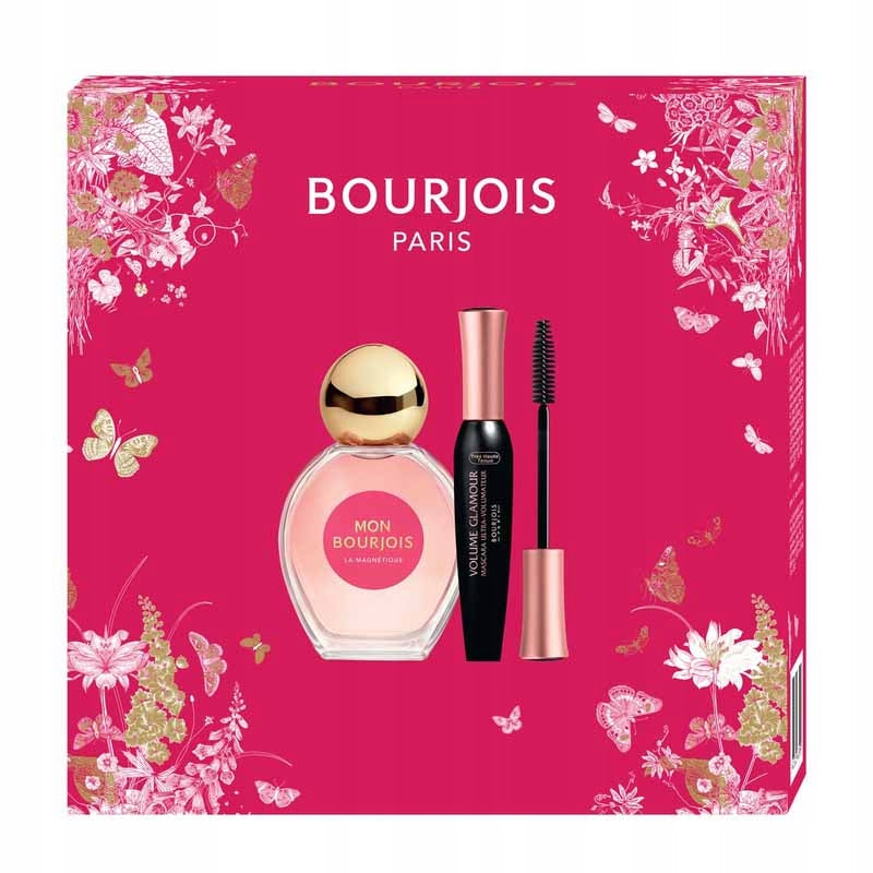 BOURJOIS MAGNETIQUE PARFUMOVANÁ VODA A RIASENKA GLAMOUR - DARČEKOVÁ SADA