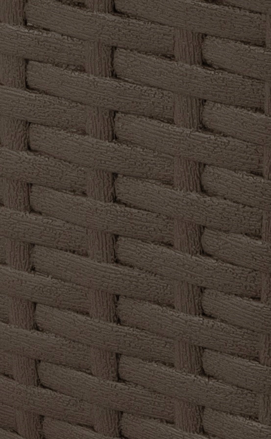 BOX balcony pot 60 x 17 cm plastic RATTAN BRONZE Verdenia Brand Galicja