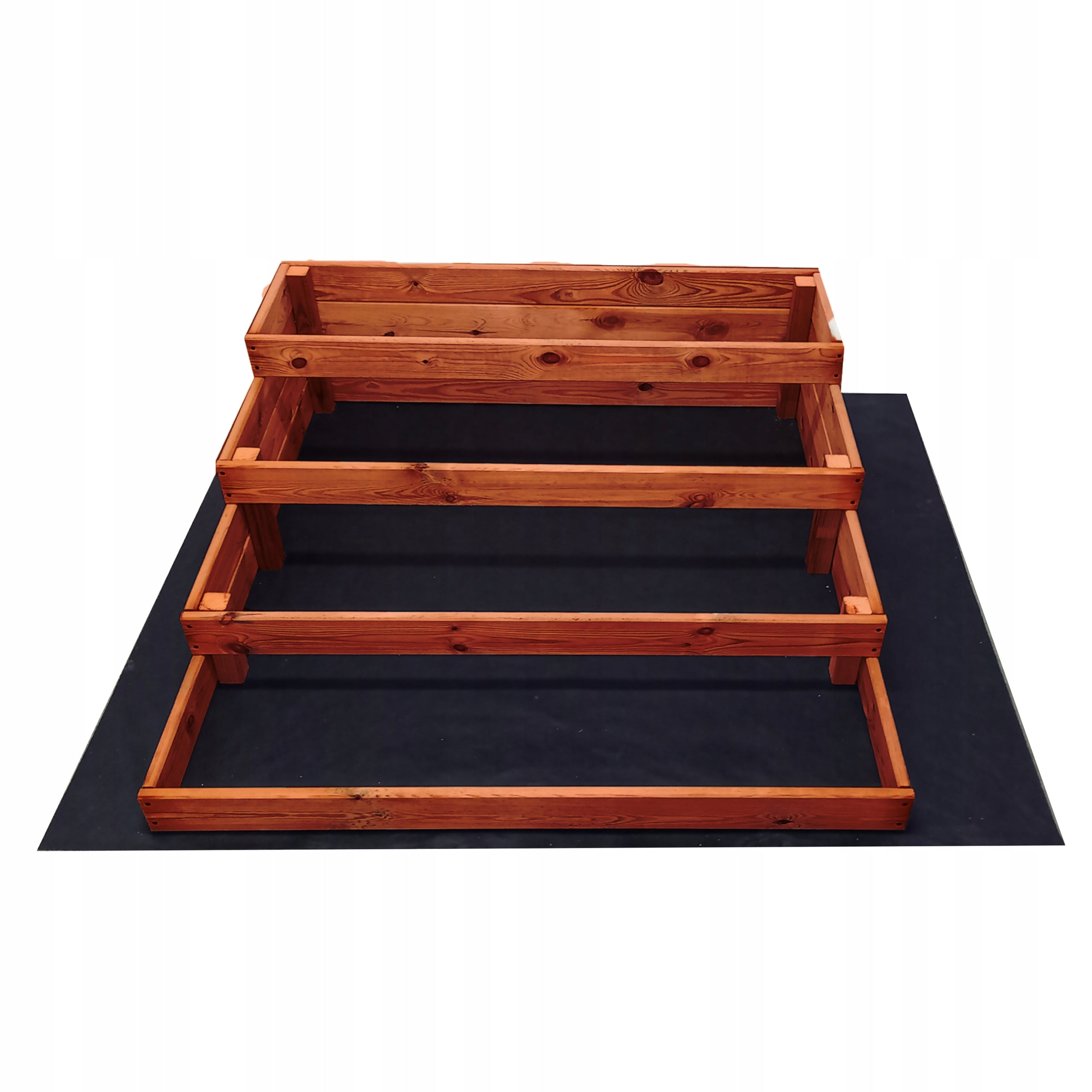 BOXES FOR BUNK VEGETABLE GARDENER 120x120x40 DOUBLE IMPREGNATED HERBARIUM. Length 120 cm