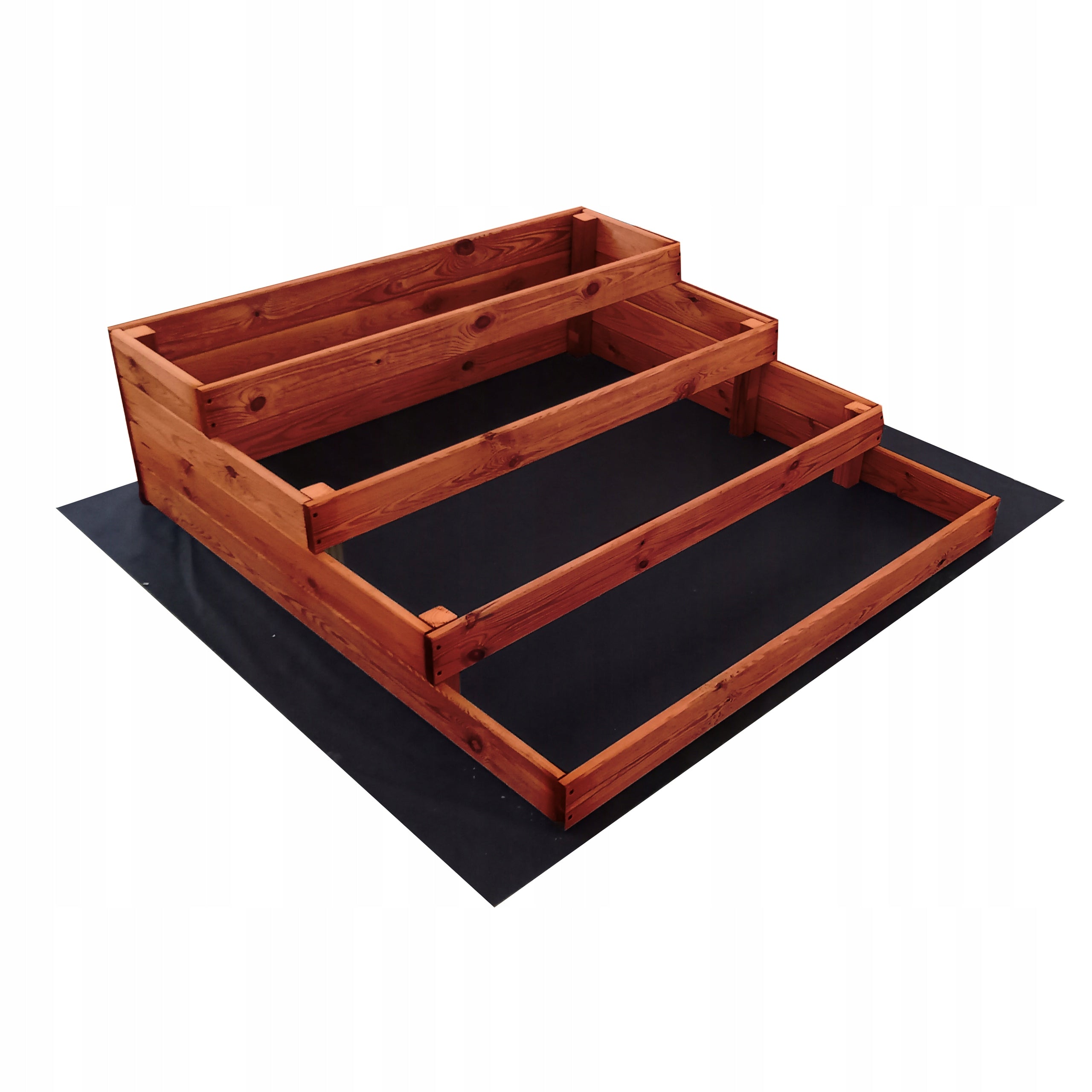 BOXES FOR BUNK VEGETABLE GARDENER 120x120x40 DOUBLE IMPREGNATED HERBARIUM. Material wood