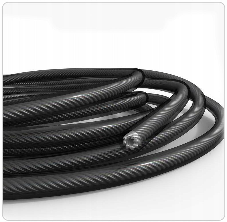 BOXING JUMP ROPE ADJUSTABLE CROSSFIT BEARINGS black 2,8m PROFESSIONAL Rope length 250 cm