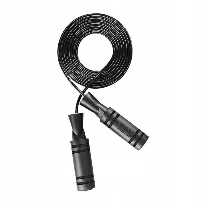 BOXING JUMP ROPE STRONG ADJUSTABLE WITH BEARINGS FOR CARDIO CROSSFIT TRAINING Manufacturer code Skakanka bokserska BASIC 4FIZJO