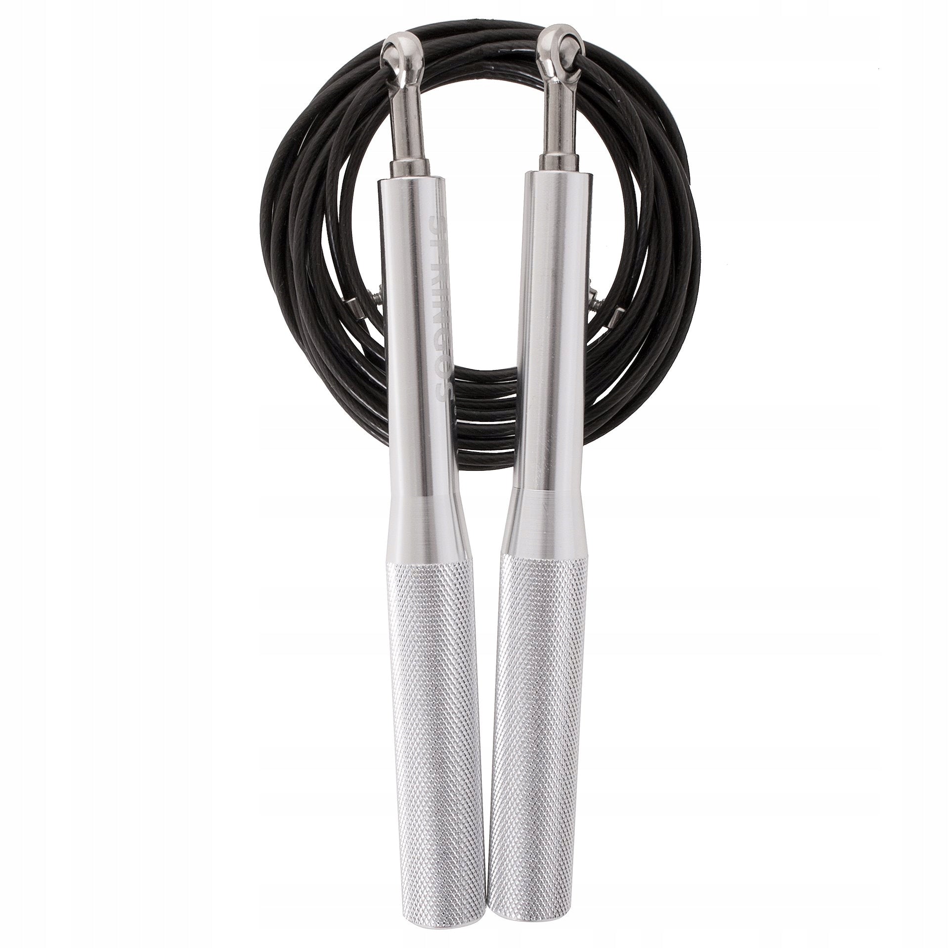 BOXING JUMP ROPE WITH FITNESS BEARINGS ADJUSTABLE CROSSFIT STEEL SPEED 3m Brand Springos