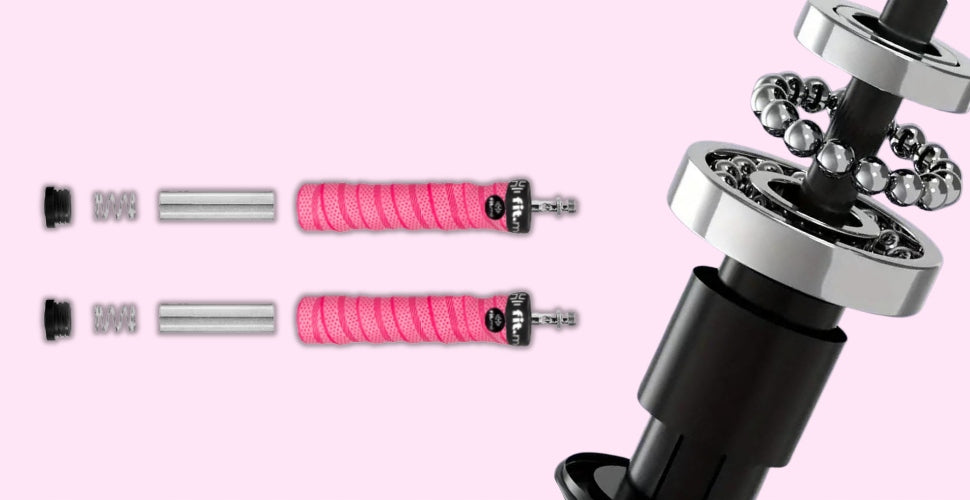 BOXING JUMP ROPE WITH ROTARY HEAD LOAD ADJUSTABLE DURABLE Brand Fit.Me