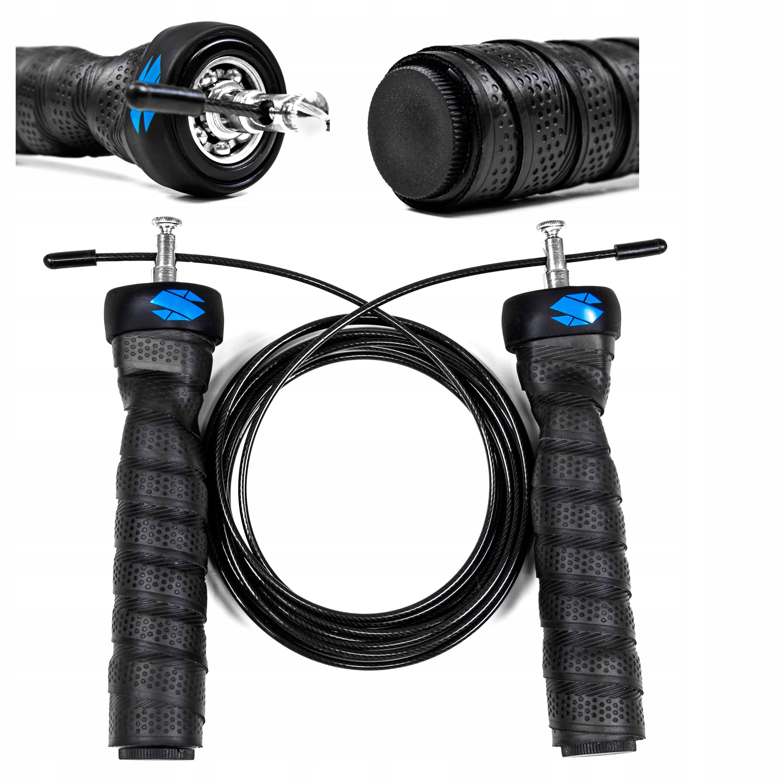 BOXING JUMP ROPE with BEARINGS adjustable fitness CROSSFIT