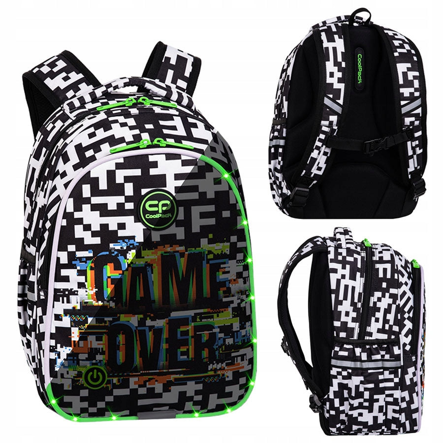 BOYS' BACKPACK COOLPACK JIMMY GLOWING F110679
