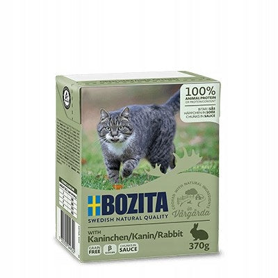 BOZITA Meat pieces with rabbit in sauce 370g