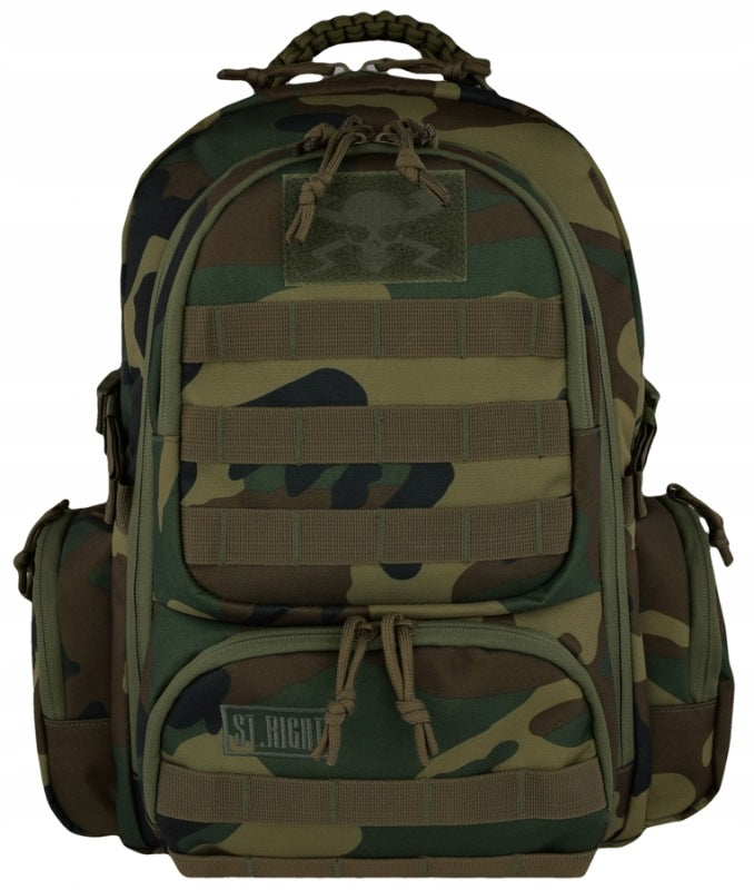 BP36 Military Woodland Como 4-Chamber Backpack