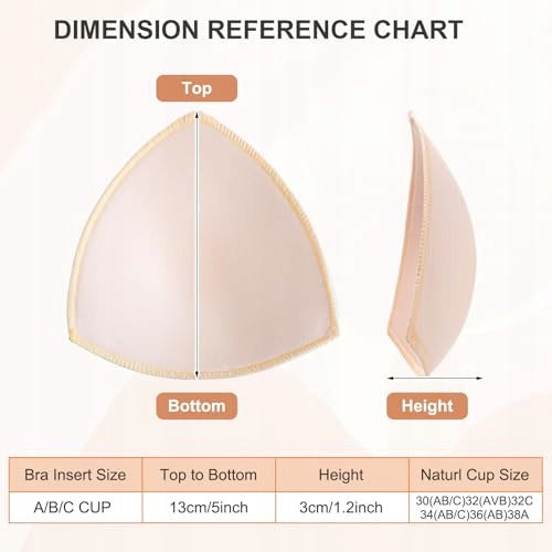 BRA CAPS 12 PAIRS REMOVABLE SPORTS TRIANGLE FOR WOMEN Manufacturer code SWC5908151316900