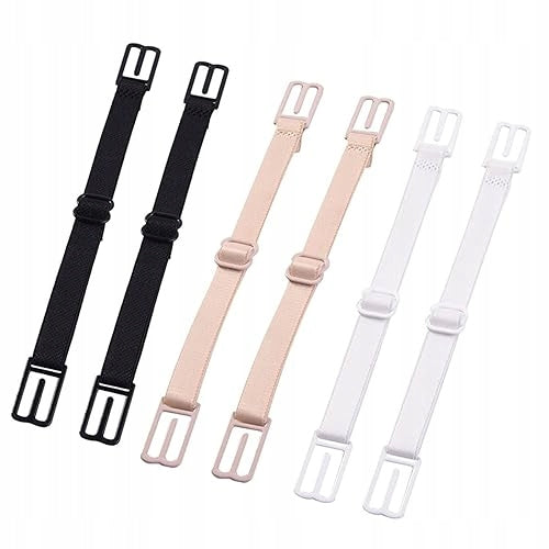 BRA STRAPS NON-SLIP ELASTIC ADJUSTABLE 6 PCS FOR HOME