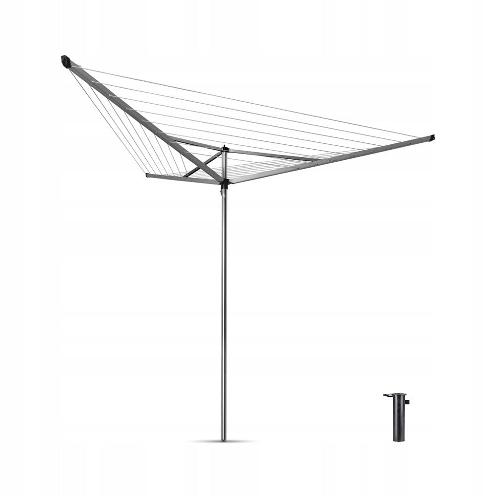BRABANTIA - Essential - Garden dryer 30 m - Concrete attachment