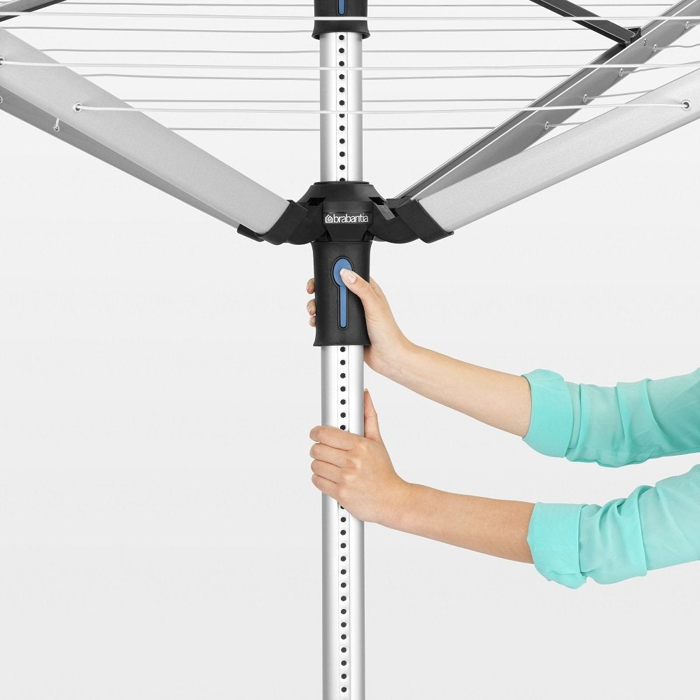 BRABANTIA - Garden dryer 60 m - Concrete attachment, cover Brand Brabantia