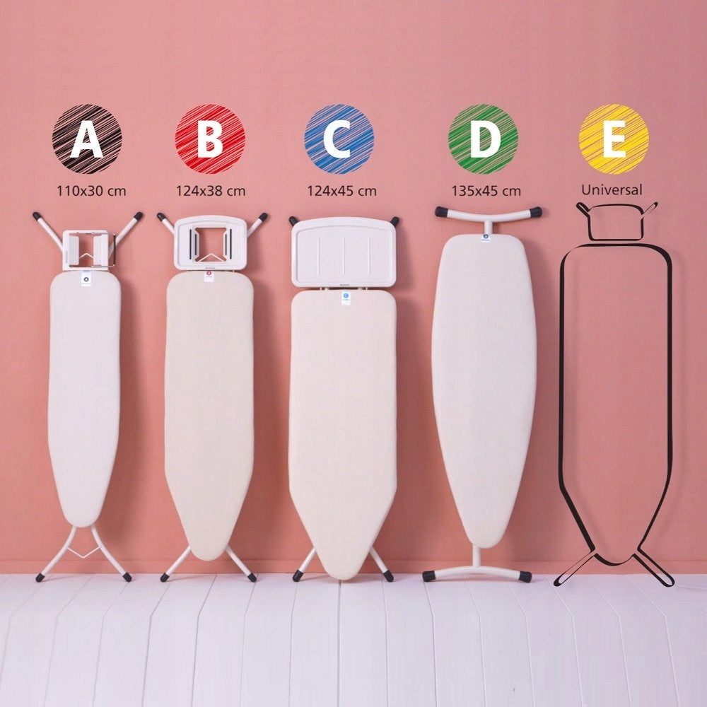 BRABANTIA - Ironing board cover - size C - foam 2 mm Weight 0.15 kg