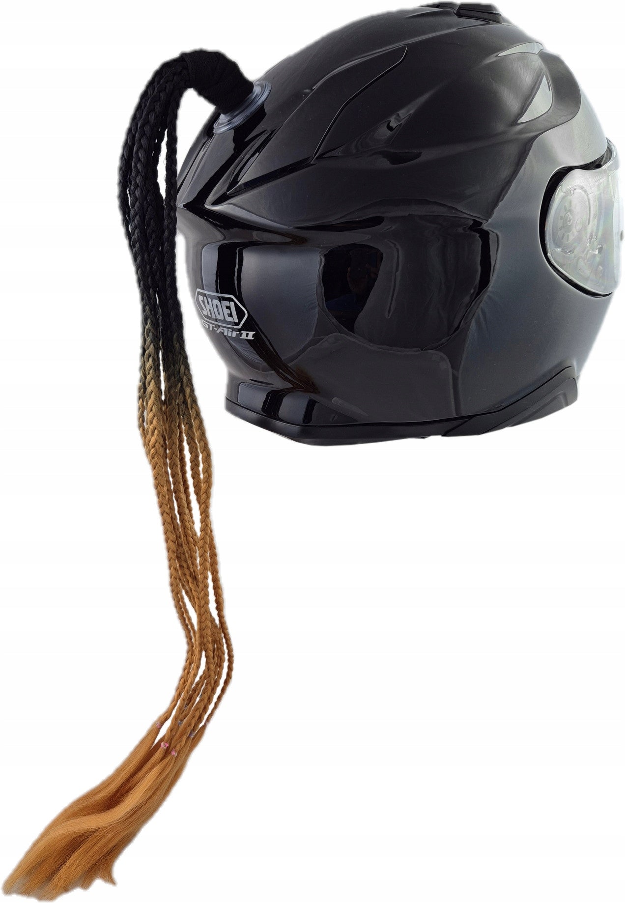 BRAID BRAIDS 12 PCS FOR MOTORCYCLE HELMET SUCTION CUP GLUE EAN (GTIN) 5903794428065