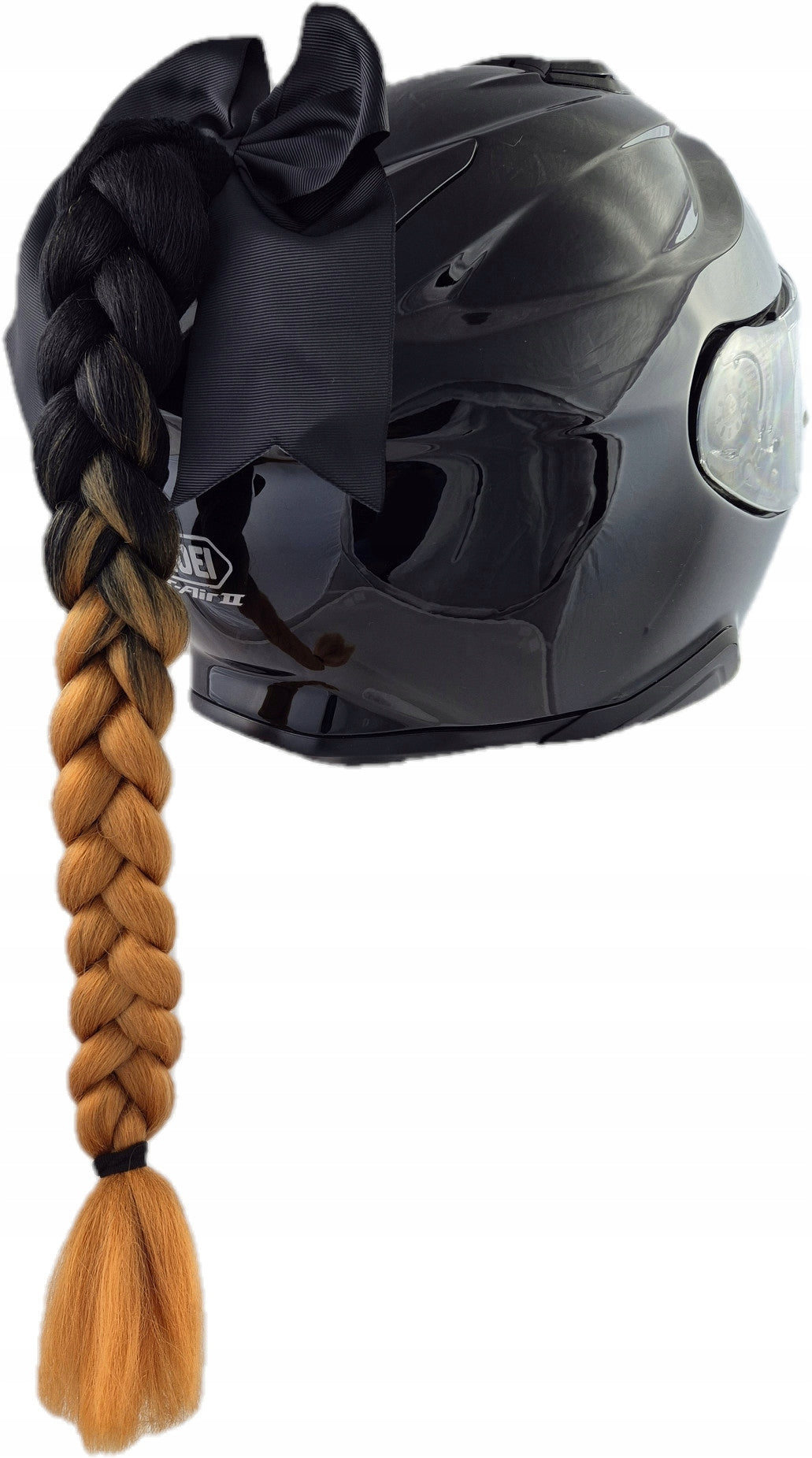 BRAID THICK DECENT BOW FOR MOTORCYCLE HELMET SUCTION CUP GLUE Customs tariff code 65070000