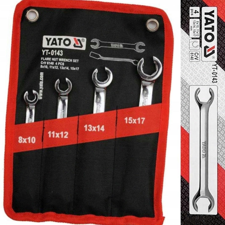 BRAKE HOSE WRENCHES SET OF 4PCS