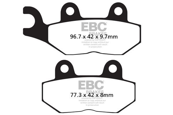 BRAKE PADS. TRIUMPH SPRINT ST 1050I (ABS) (11-12)/ DAYTONA 955I