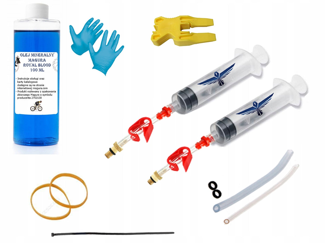 BRAKE VENTING KIT MAGURA TEKTRO + OIL MAGURA 100 ml