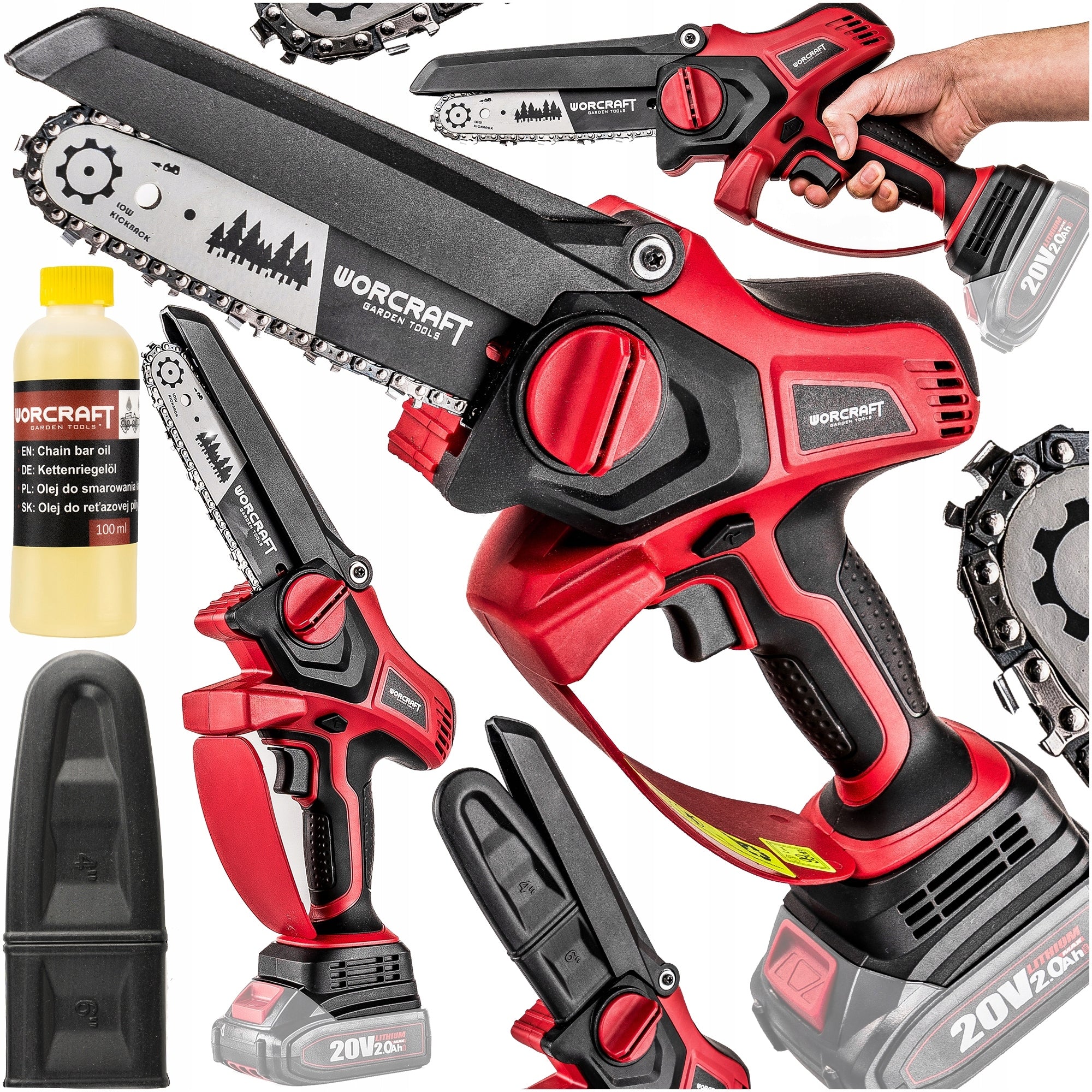BRANCH SAW MINI CORDLESS CHAINSAW 15CM GIFT FOR DAD