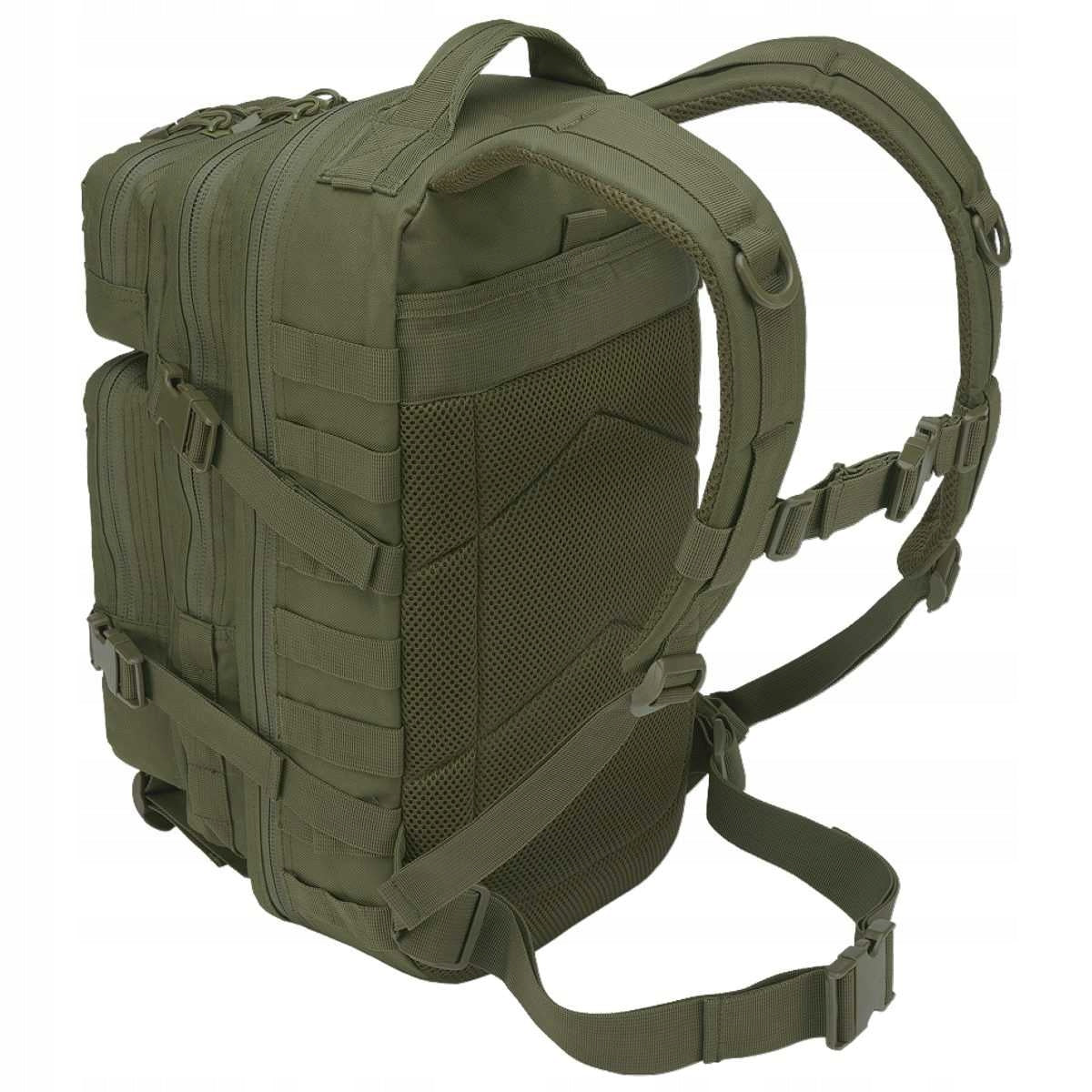 BRANDIT US Cooper Medium Olive 25L backpack Additional features zipper with pockets