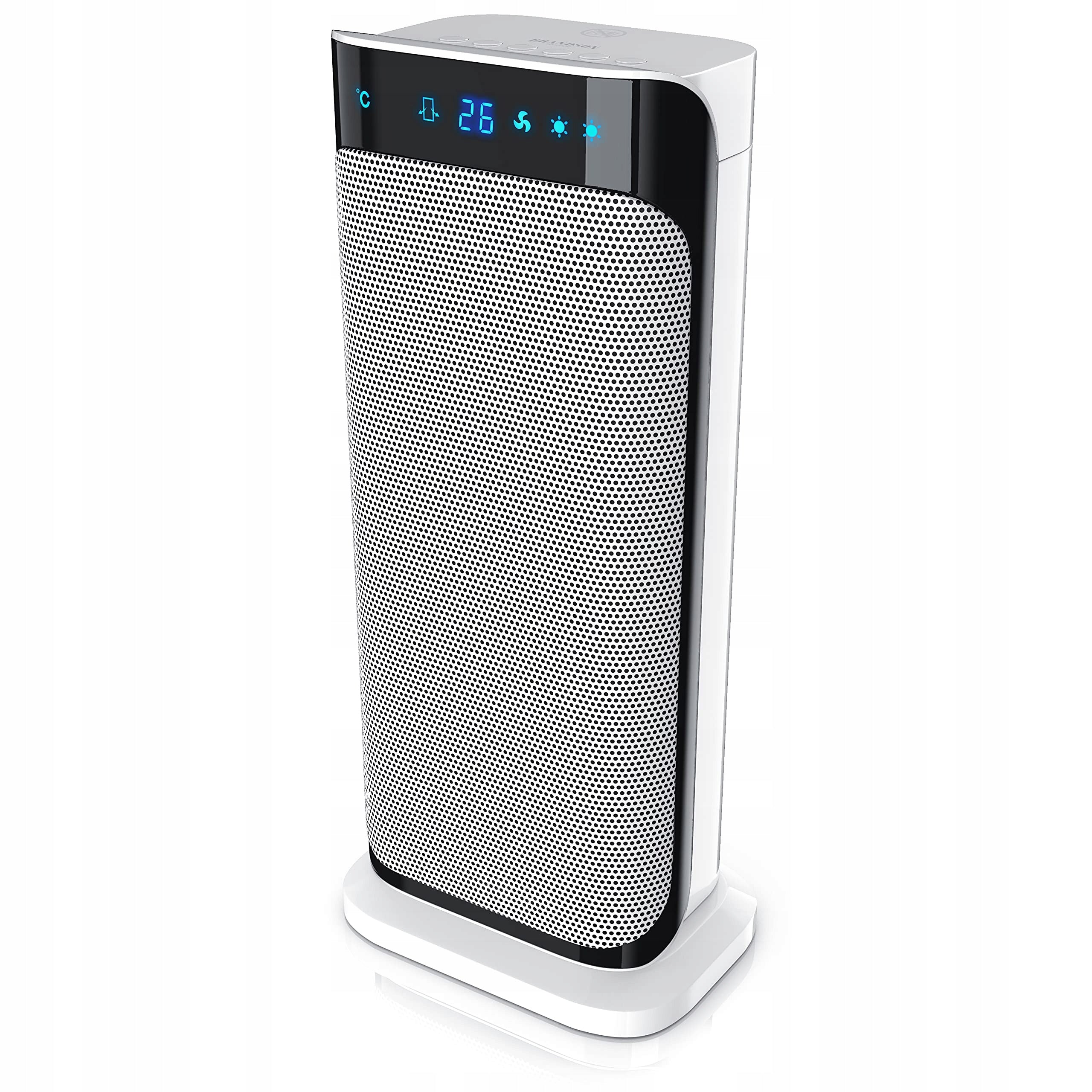 BRANDSON Ceramic Remote Control Heat Fan Economical Quiet For Bathroom