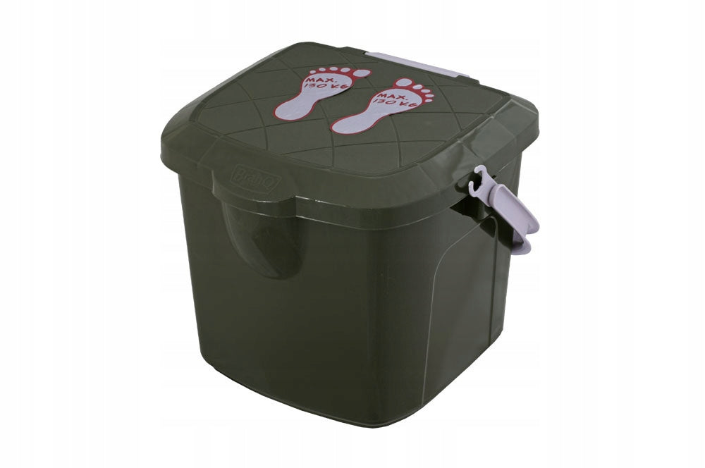 BRANQ BUCKET STOOL 15,5l GREEN Brand BranQ