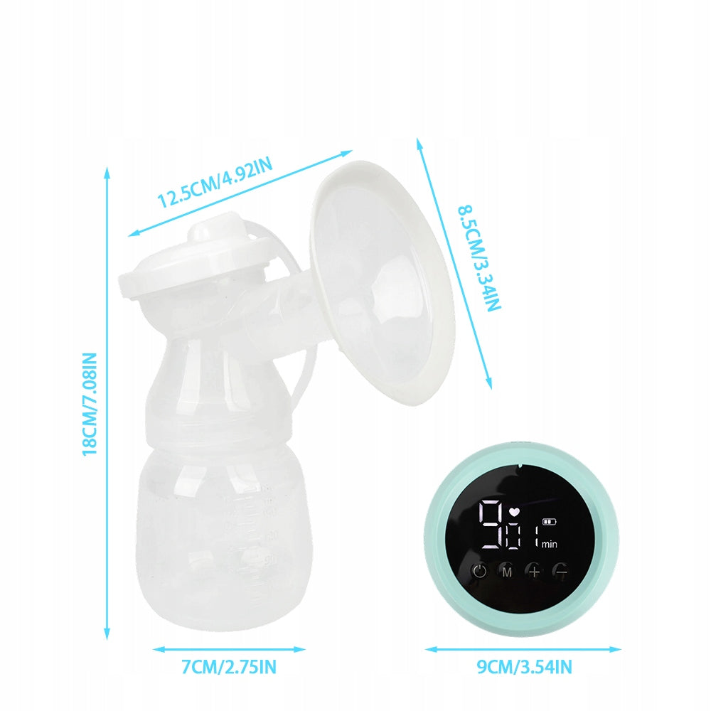 BREAST PUMP FOR NEW MOTHERS, 3 MODES (MASSAGE + EXTRACTION + COMFORT), WITHOUT BPA Packaging status original